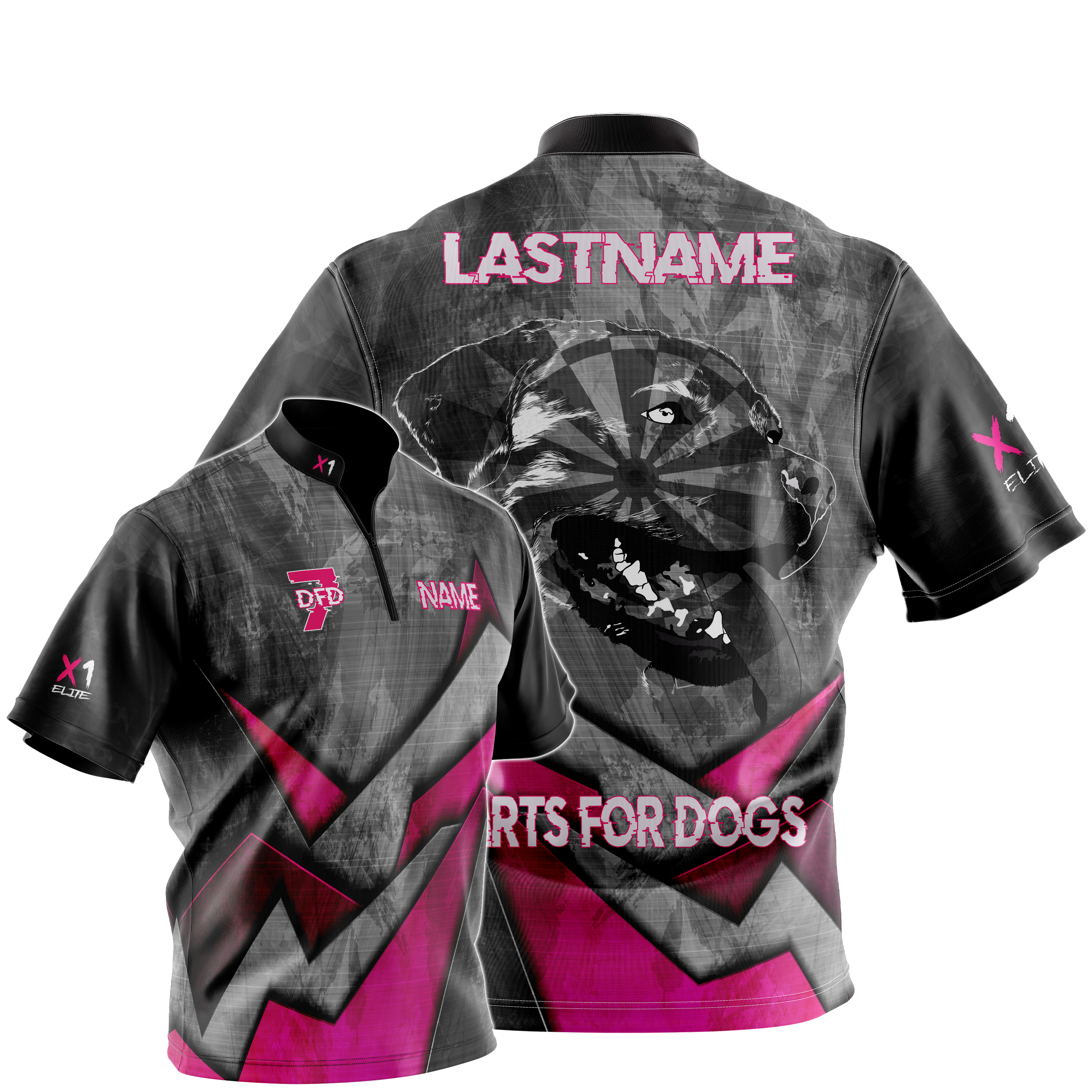 Darts fro Dogs  Custom jerseys, Dart shirts, Jersey design